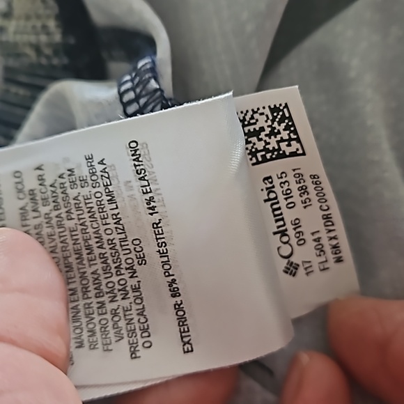 Columbia PFG Angler Dress Halter Smocked Blue & Yellow Floral, Medium EUC - Picture 13 of 14